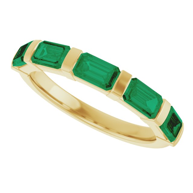 Natural Green Emerald | Emerald | 5 x 3mm | Lab-Grown Green Emerald | Emerald | 5 x 3mm