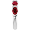 Natural Red Ruby | Oval | 6 x 4mm | Lab-Grown Red Ruby | Oval | 6 x 4mm