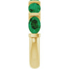 Lab-Grown Green Emerald | Oval | 6 x 4mm | Natural Green Emerald | Oval | 6 x 4mm