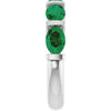 Lab-Grown Green Emerald | Oval | 6 x 4mm | Natural Green Emerald | Oval | 6 x 4mm