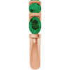 Lab-Grown Green Emerald | Oval | 6 x 4mm | Natural Green Emerald | Oval | 6 x 4mm