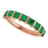 Natural Green Emerald | Square | 3 x 3mm | Lab-Grown Green Emerald | Square | 3 x 3mm