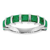 Natural Green Emerald | Square | 3.5 x 3.5mm | Lab-Grown Green Emerald | Square | 3.5 x 3.5mm
