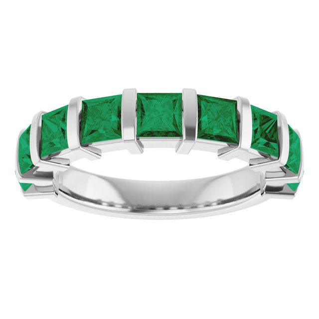 Natural Green Emerald | Square | 3.5 x 3.5mm | Lab-Grown Green Emerald | Square | 3.5 x 3.5mm