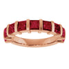 Natural Red Ruby | Square | 3.5 x 3.5mm | Lab-Grown Red Ruby | Square | 3.5 x 3.5mm