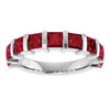 Natural Red Ruby | Square | 3.5 x 3.5mm | Lab-Grown Red Ruby | Square | 3.5 x 3.5mm