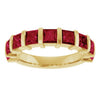 Natural Red Ruby | Square | 3.5 x 3.5mm | Lab-Grown Red Ruby | Square | 3.5 x 3.5mm