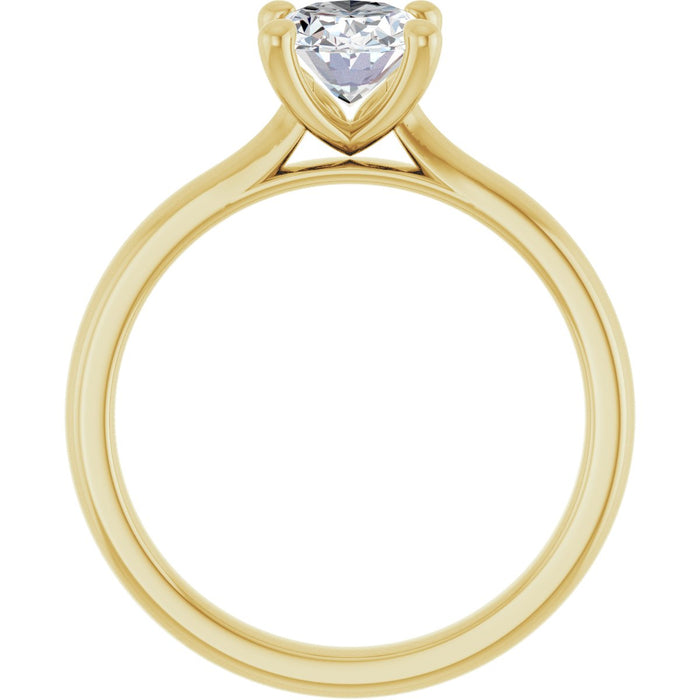 14K Yellow | Oval