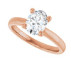 14K Rose | Oval