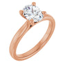 14K Rose | Oval
