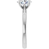 14K White | Oval
