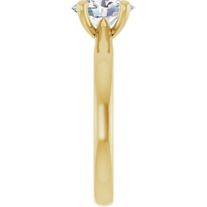 14K Yellow | Oval
