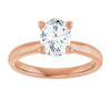 14K Rose | Oval