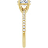 14K Yellow | Oval
