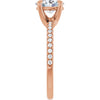 14K Rose | Oval
