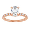 14K Rose | Oval