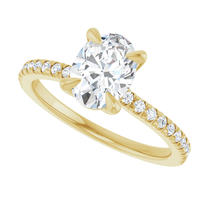 14K Yellow | Oval