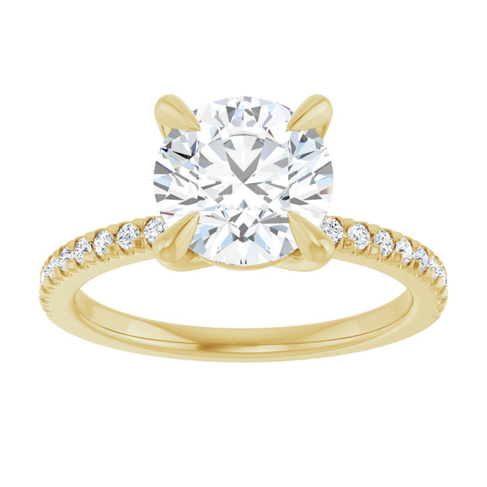 14K Yellow | Round