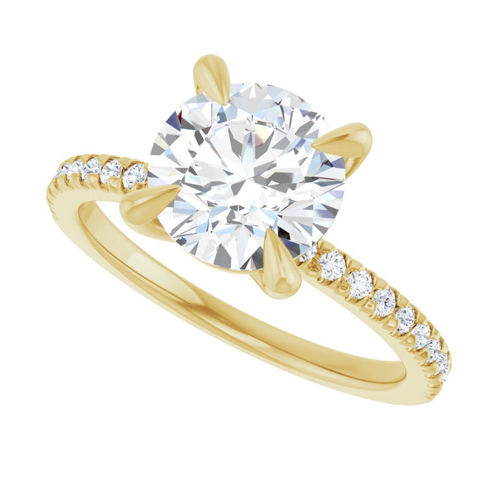 14K Yellow | Round
