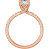 14K Rose | Oval