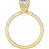 14K Yellow | Oval