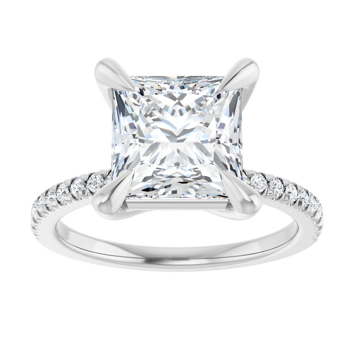 14K White | Square