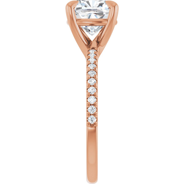 14K Rose | Cushion