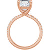 14K Rose | Asscher