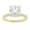 14K Yellow | Cushion