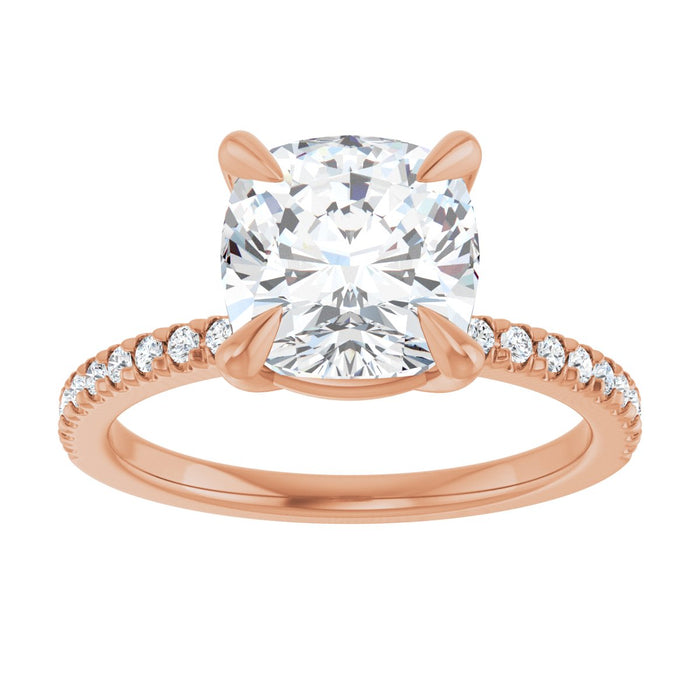 14K Rose | Cushion