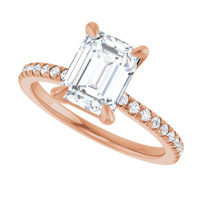 14K Rose | Emerald