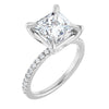 14K White | Square