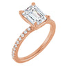 14K Rose | Emerald