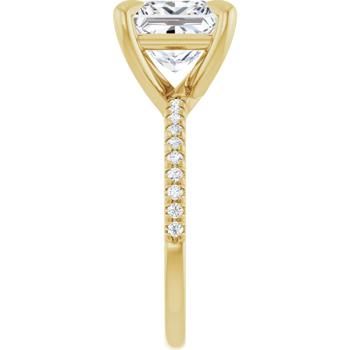 14K Yellow | Square
