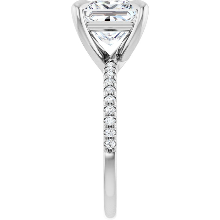 14K White | Square
