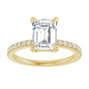 14K Yellow | Emerald
