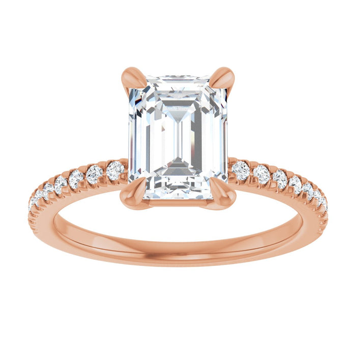 14K Rose | Emerald