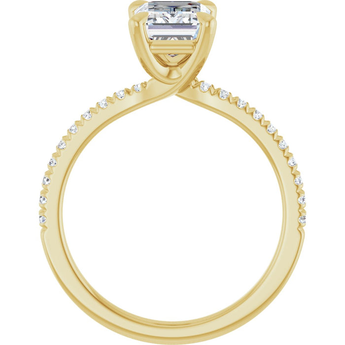 14K Yellow | Emerald