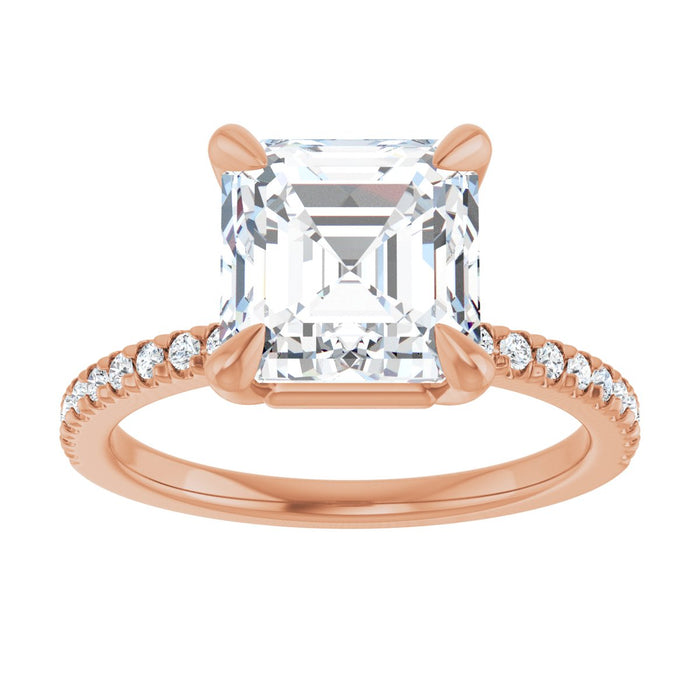 14K Rose | Asscher