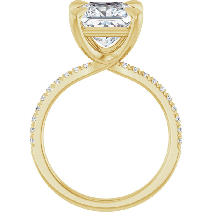 14K Yellow | Square