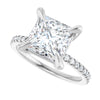 14K White | Square