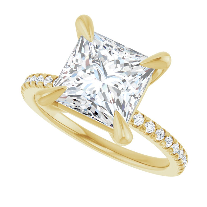 14K Yellow | Square