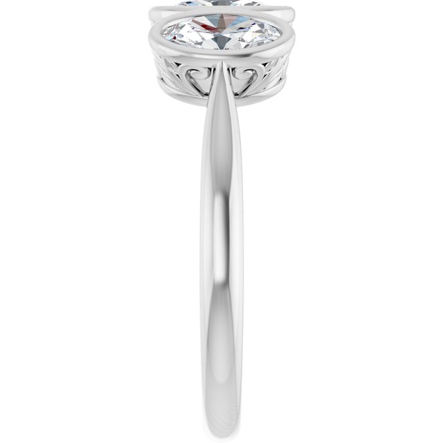 Natural Diamond | Oval | 6 x 4mm | Lab-Grown Diamond | Oval | 6 x 4mm