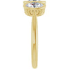 Natural Diamond | Oval | 6 x 4mm | Lab-Grown Diamond | Oval | 6 x 4mm