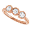 Natural Diamond | Round | 3.5mm | Lab-Grown Diamond | Round | 3.5mm