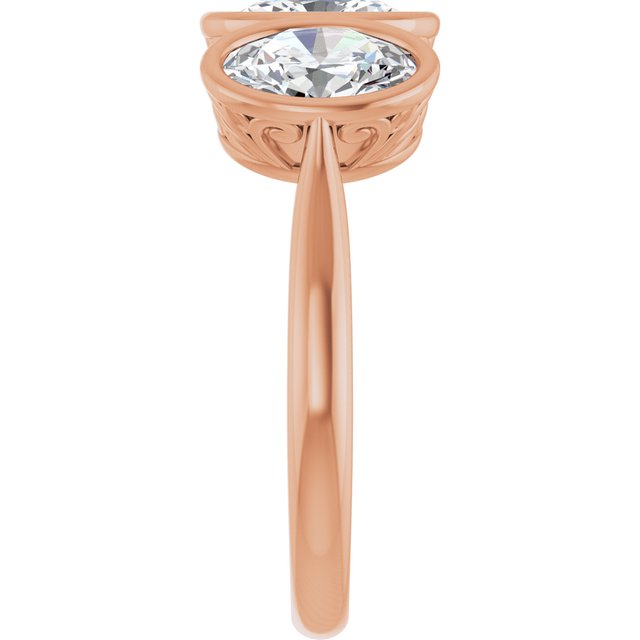Natural Diamond | Oval | 7 x 5mm | Lab-Grown Diamond | Oval | 7 x 5mm