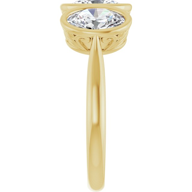 Natural Diamond | Oval | 7 x 5mm | Lab-Grown Diamond | Oval | 7 x 5mm