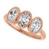 Natural Diamond | Oval | 6 x 4mm | Lab-Grown Diamond | Oval | 6 x 4mm