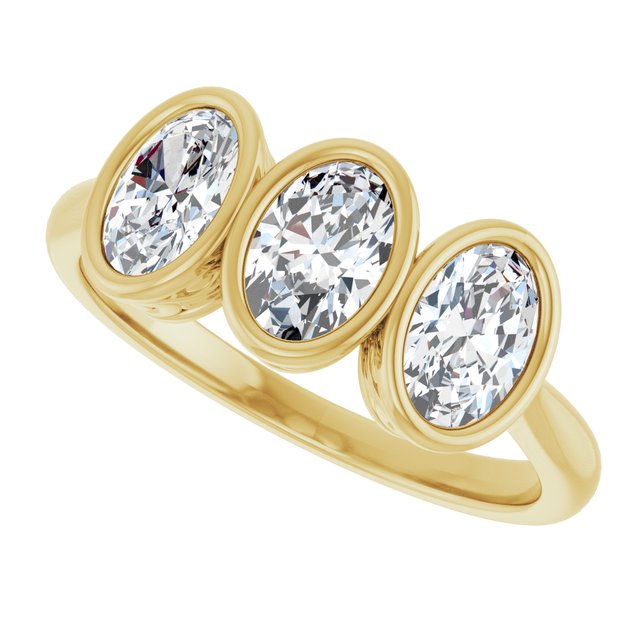 Natural Diamond | Oval | 6 x 4mm | Lab-Grown Diamond | Oval | 6 x 4mm