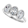 Natural Diamond | Oval | 6 x 4mm | Lab-Grown Diamond | Oval | 6 x 4mm